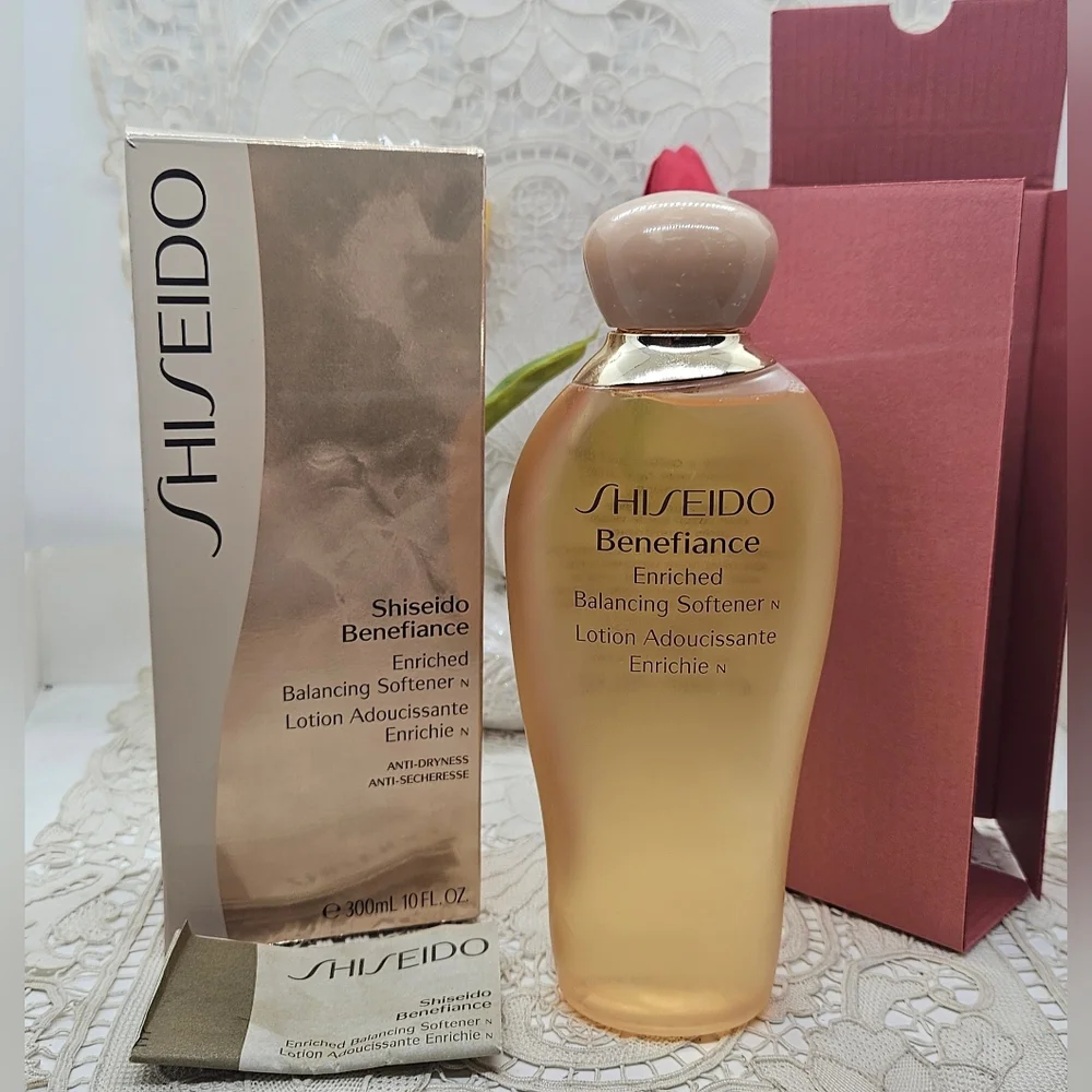 SHISEIDO BENEFIANCE ENRICHED BALANCING SOFTENER 10OZ/300ML NIB